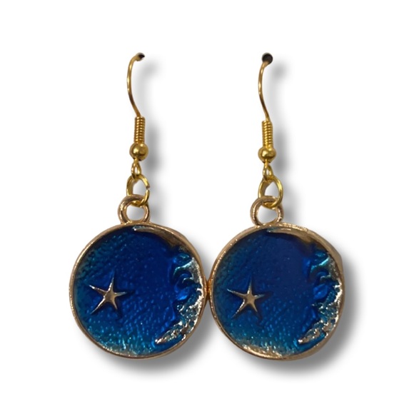 Jewelry - 🔵Handmade Blue Earrings💙